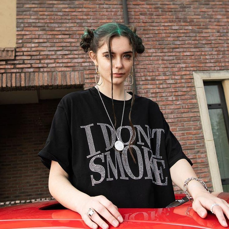 Rhinestone Logo T-Shirt