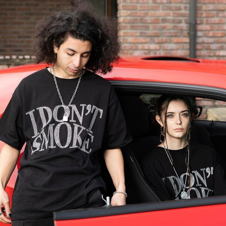 Rhinestone Logo T-Shirt