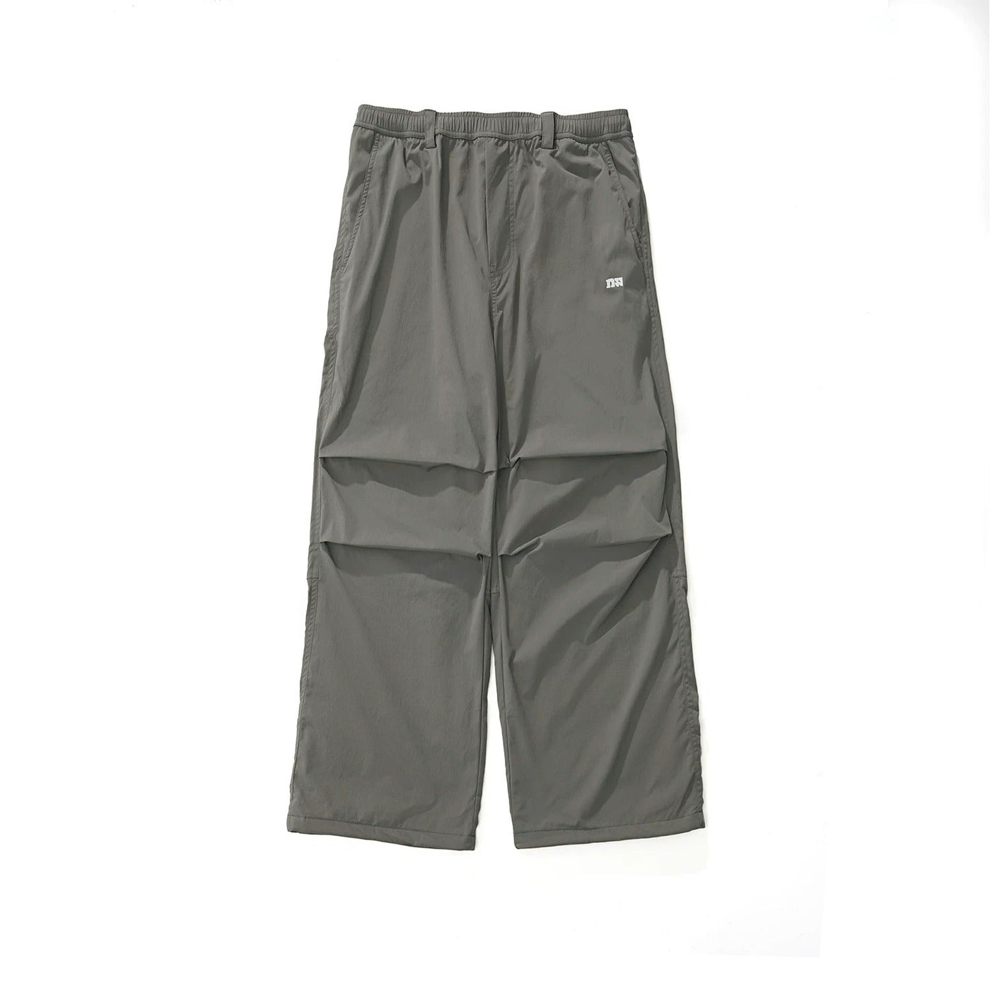 Slanted Pocket Side Pleated Pants