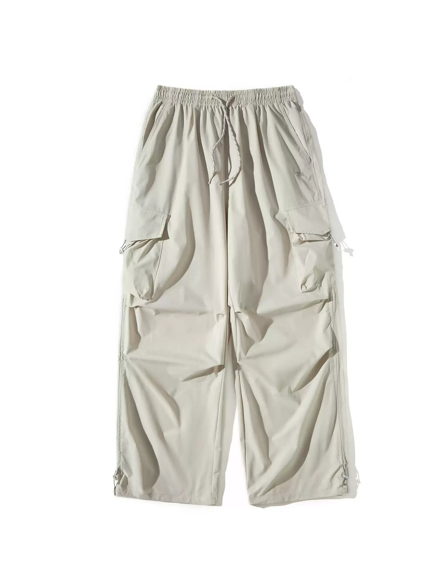Drawstring Cargo Pocket Track Pants