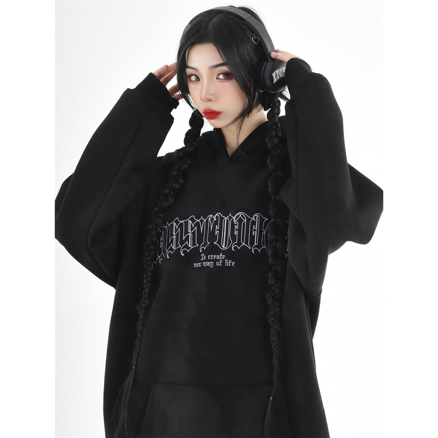 Letter Graphic Hoodie