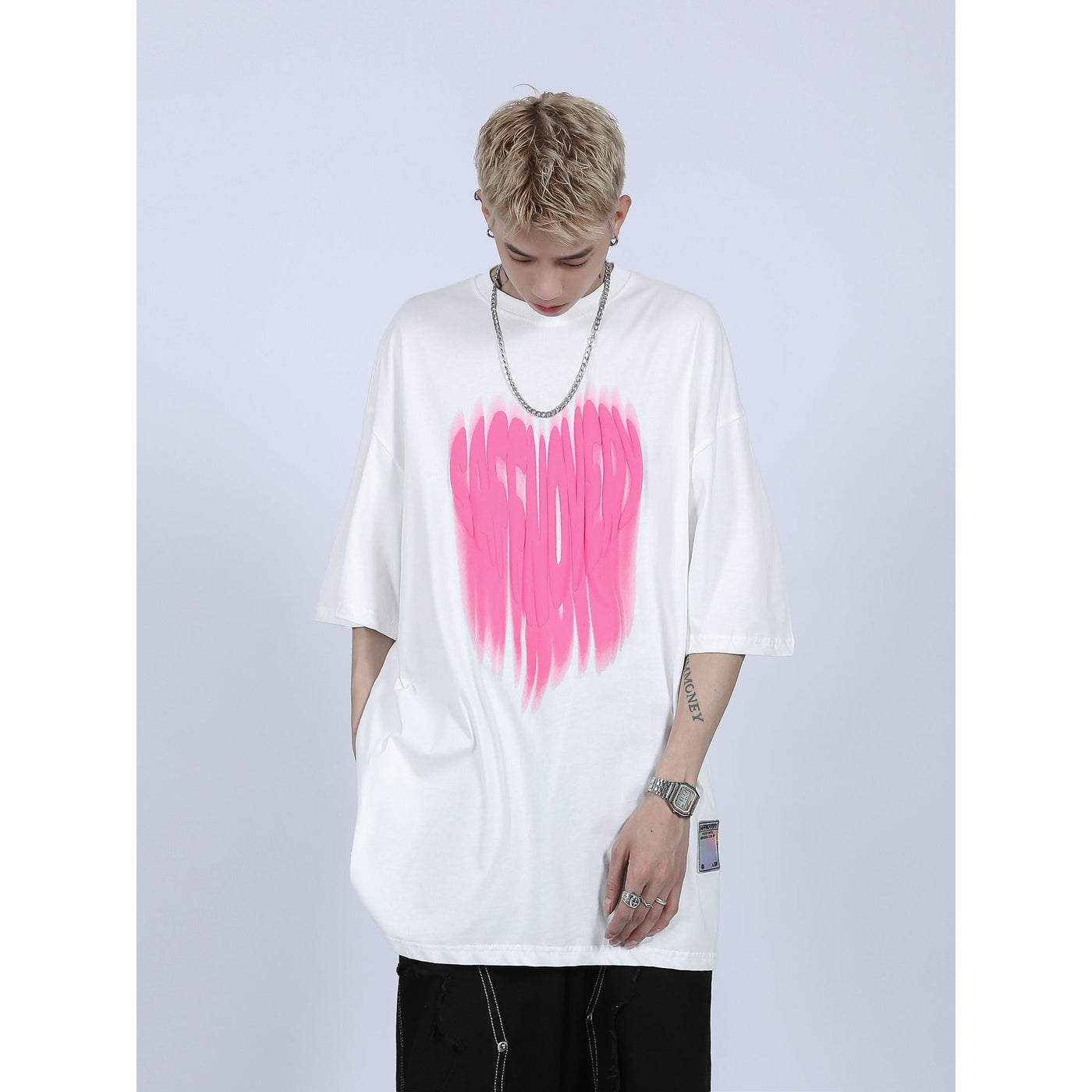 Faded Letters T-Shirt