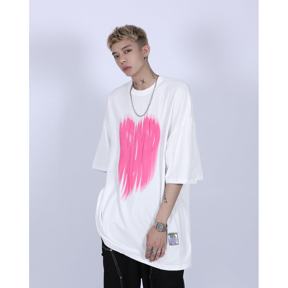 Faded Letters T-Shirt