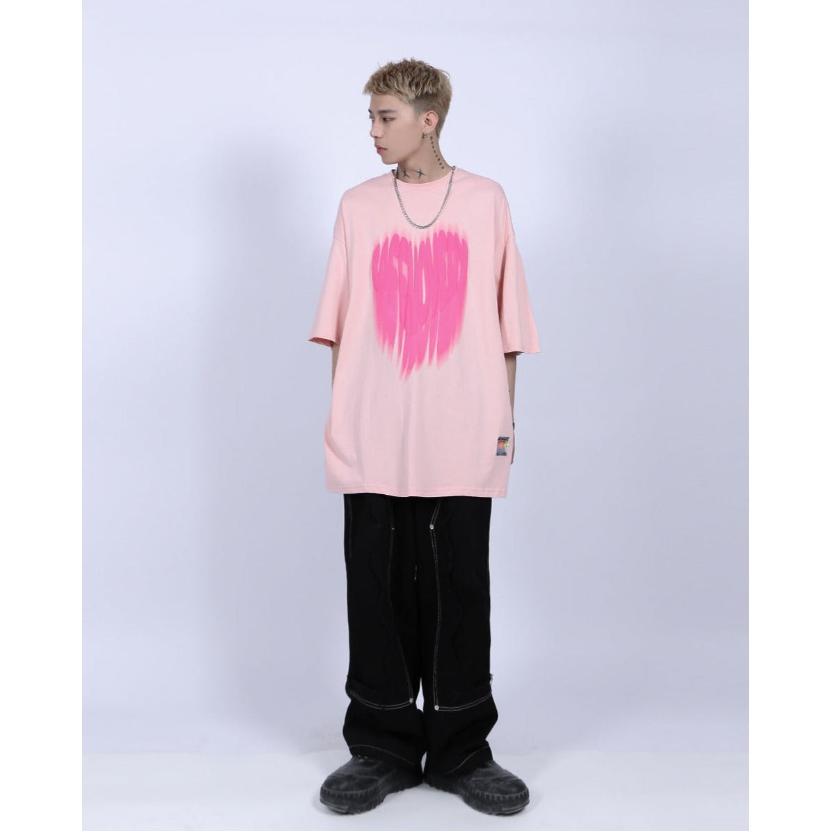 Faded Letters T-Shirt