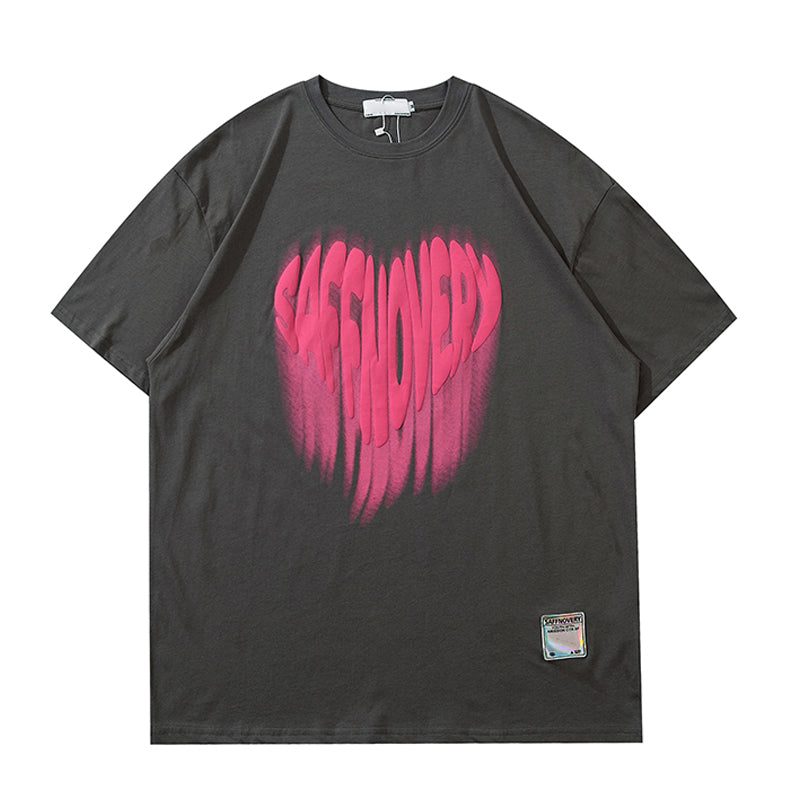 Faded Letters T-Shirt