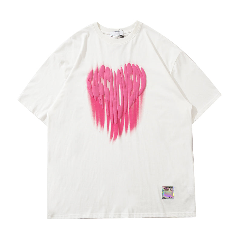 Faded Letters T-Shirt