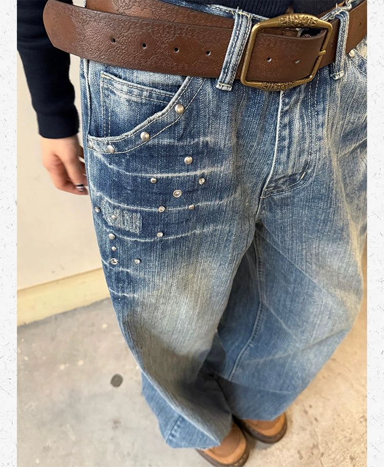 Rivet Lightning Washed  Jeans