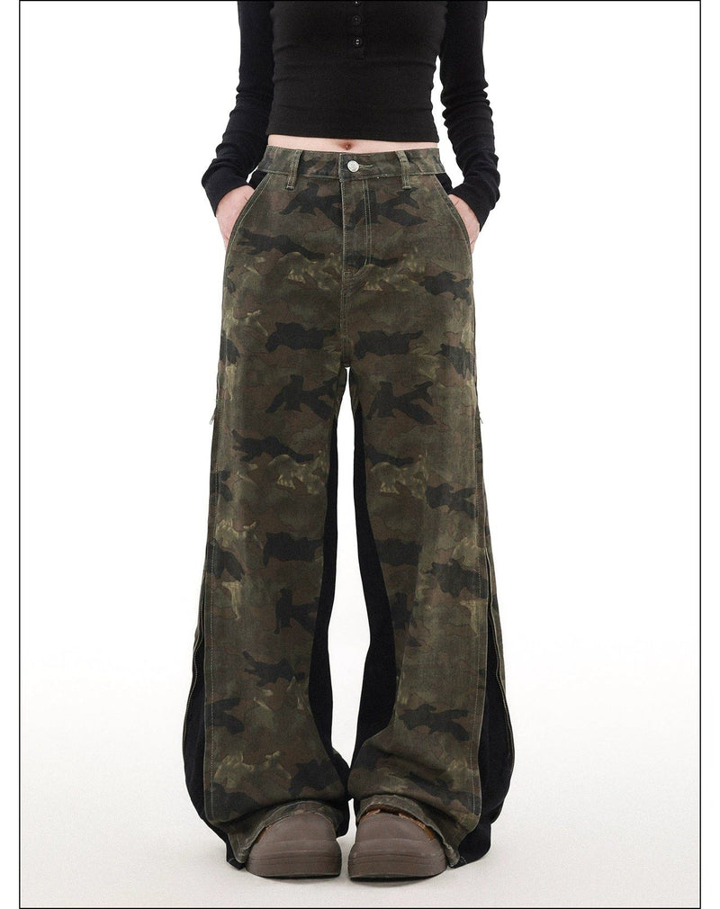 Side Stitched Camouflage Pants