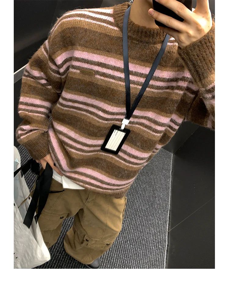 Striped Mohair Sweater